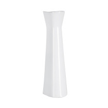 Pedestal de porcelana para lavabo, blanco, FOSET