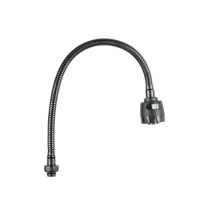 Cuello flexible para mezcladora de fregadero, negro, AQUA