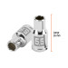 Dado de 5.5 mm, 12 puntas, cuadro 1/4", TRUPER