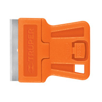 Mini raspador plástico con cuchilla de 1-1/2", TRUPER