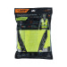 Chaleco seguridad reforzado amarillo con bolsas, EG, EXPERT