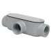 Condulet 1" conexión tipo T, VOLTECK