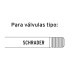 Inflador calibrador de cabeza doble, profesional, TRUPER