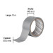 Cinta para ducto 10m x 48mm, espesor 0.16mm, PRETUL