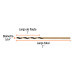 Broca HSS 5/64" Trugold para metal, TRUPER EXPERT