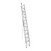 Escalera de extensión, tipo III, 24 peldaños, TRUPER