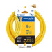 Manguera para gas, PVC amarilla, 3/8" flare, 3 m, FOSET
