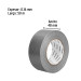Cinta para ducto 50m x 48mm, espesor 0.16mm, PRETUL