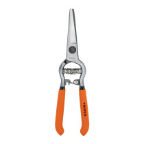 Tijera forjada para poda 8", curva, corte de uva, TRUPER