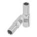 Dado largo de 1/2", 6 puntas, cuadro 1/2", TRUPER