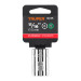 Dado de 11/16", 6 puntas, cuadro 1/2", TRUPER