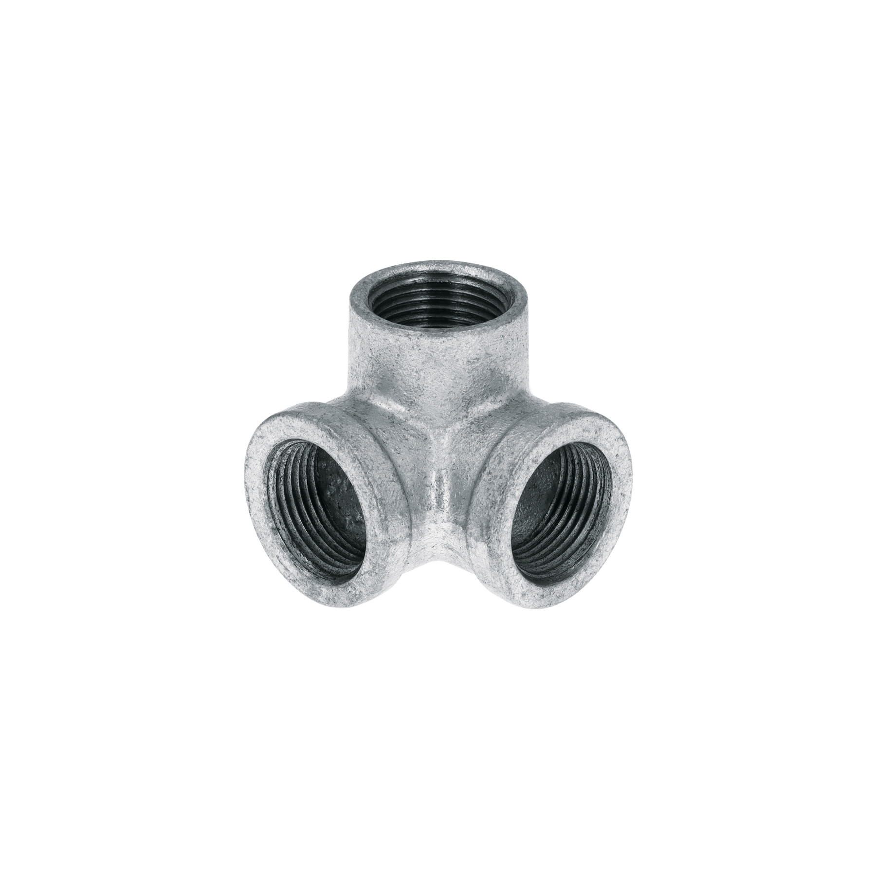 Codo rincón acero galvanizado de 3/4", FOSET