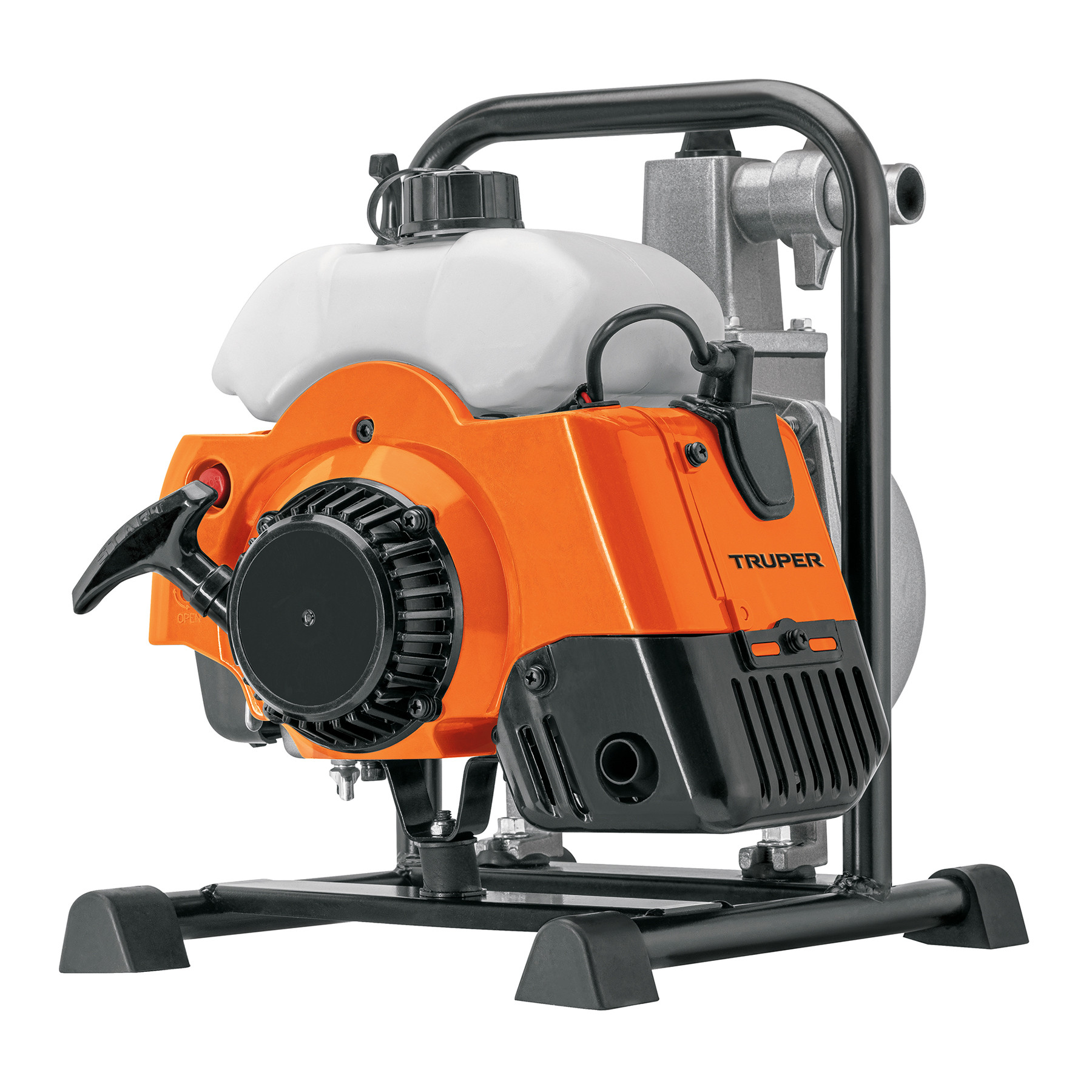 Motobomba autocebante 1"x1", gasolina 2HP, agrícola, TRUPER