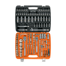 Juego de 172 herramientas 1/4", 3/8" y 1/2" std p/mecánico