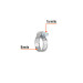 Bolsa c/4 mini abrazaderas sin fin 6, 1/2 - 3/4", TRUPER