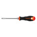 Desarmador plano 3/16" x 4" mango Comfort Grip, TRUPER