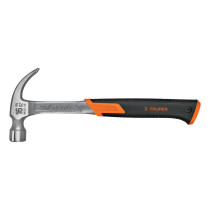 Martillo forjado 16 oz uña curva, mango con neopreno, EXPERT