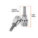 Dado punta hexagonal de 6 mm, cuadro 3/8", TRUPER