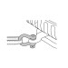 Grillete de acero forjado 3/4", FIERO