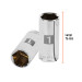 Dado largo de 1", 6 puntas, cuadro 1/2", TRUPER