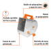 Tirolera galvanizada profesional, TRUPER