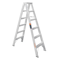 Escalera de tijera doble, tipo ll, 5 escalones, TRUPER