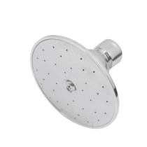 Regadera redonda 3-1/2", metálica, sin brazo, cromo, AQUA