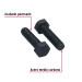 Bolsa con 60 tornillos 5/16" x 1-1/4" acero grado 5, FIERO