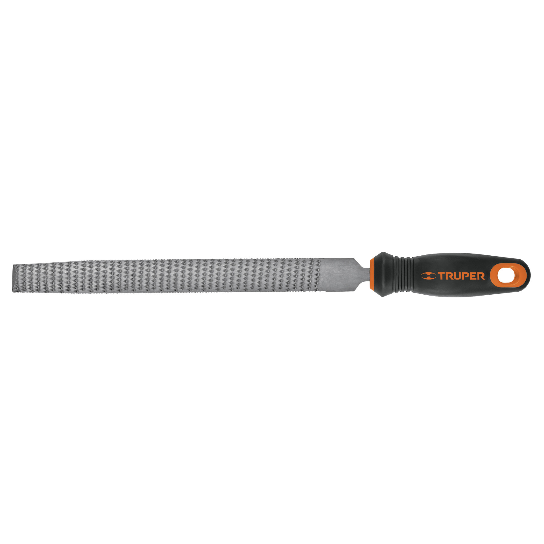 Lima escofina 8" con mango Comfort Grip, TRUPER