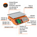 Báscula electrónica multifunciones 40 kg USB, TRUPER