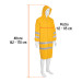 Gabardina impermeable doble capa con reflejante, CH, TRUPER