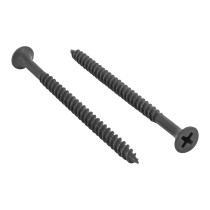 100pijas 8x2-1/2"cabeza plana phillips multiusos cuerda fina