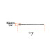 Broca para vidrio y azulejo 3/16", TRUPER EXPERT