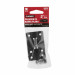 Pasador de barra plana 2", negro, HERMEX