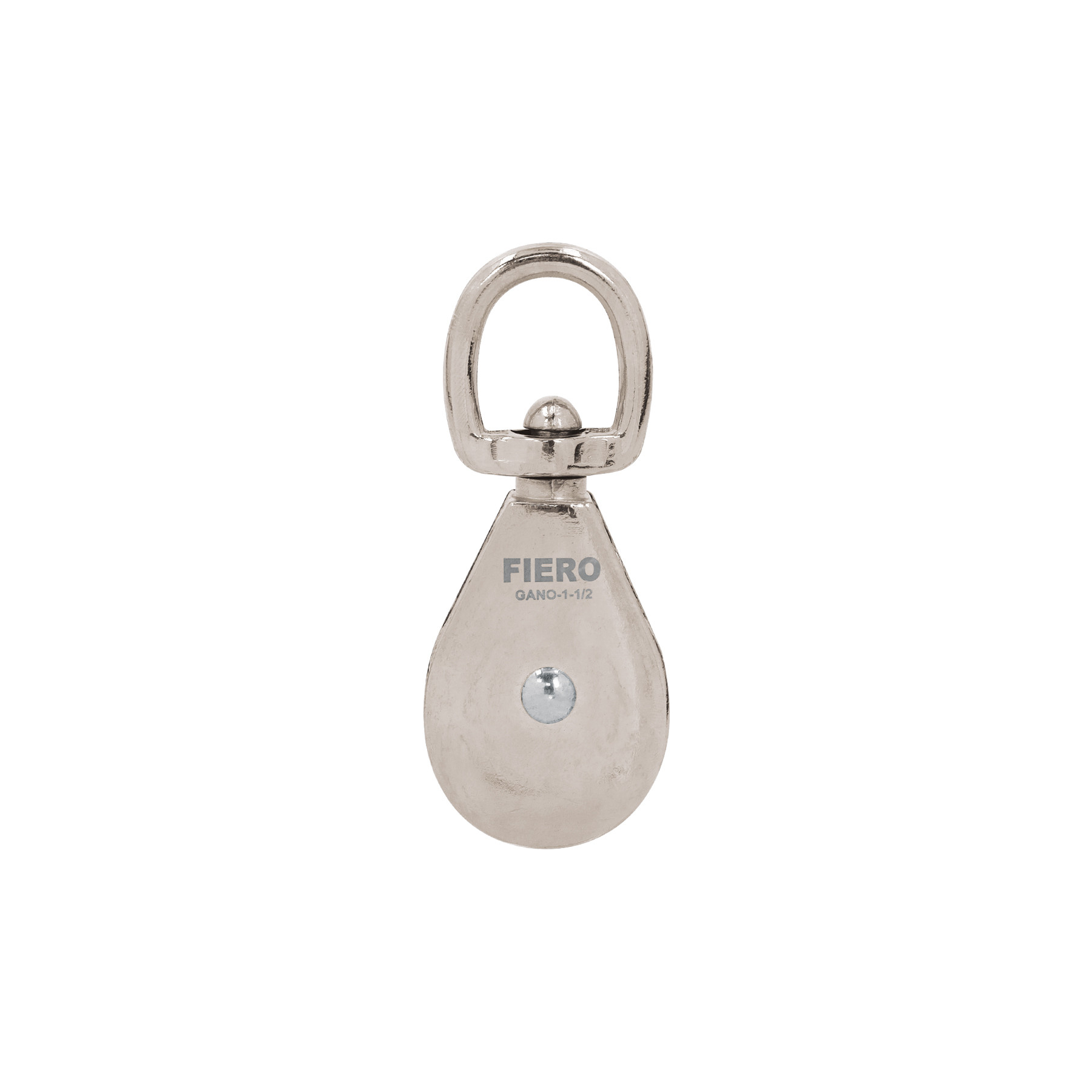 Garrucha metálica para noria de 1-1/2", FIERO