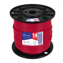 Cables THHW-LS rojos, 500 m