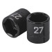 Dado de impacto de 27 mm, 6 puntas, cuadro 1/2", TRUPER