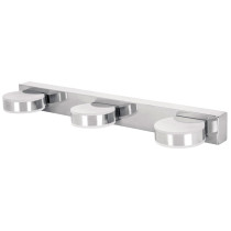 Luminario LED de pared para baño 10W 4000K, 3 spots, VOLTECK