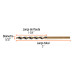Broca HSS 5/32" Trugold para metal en blíster, EXPERT