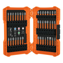 Juego de 40 puntas de impacto mixtas largos 1" y 2", EXPERT