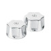 Jgo manerales hex para AQF-92 de pared, fregadero,cromo AQUA