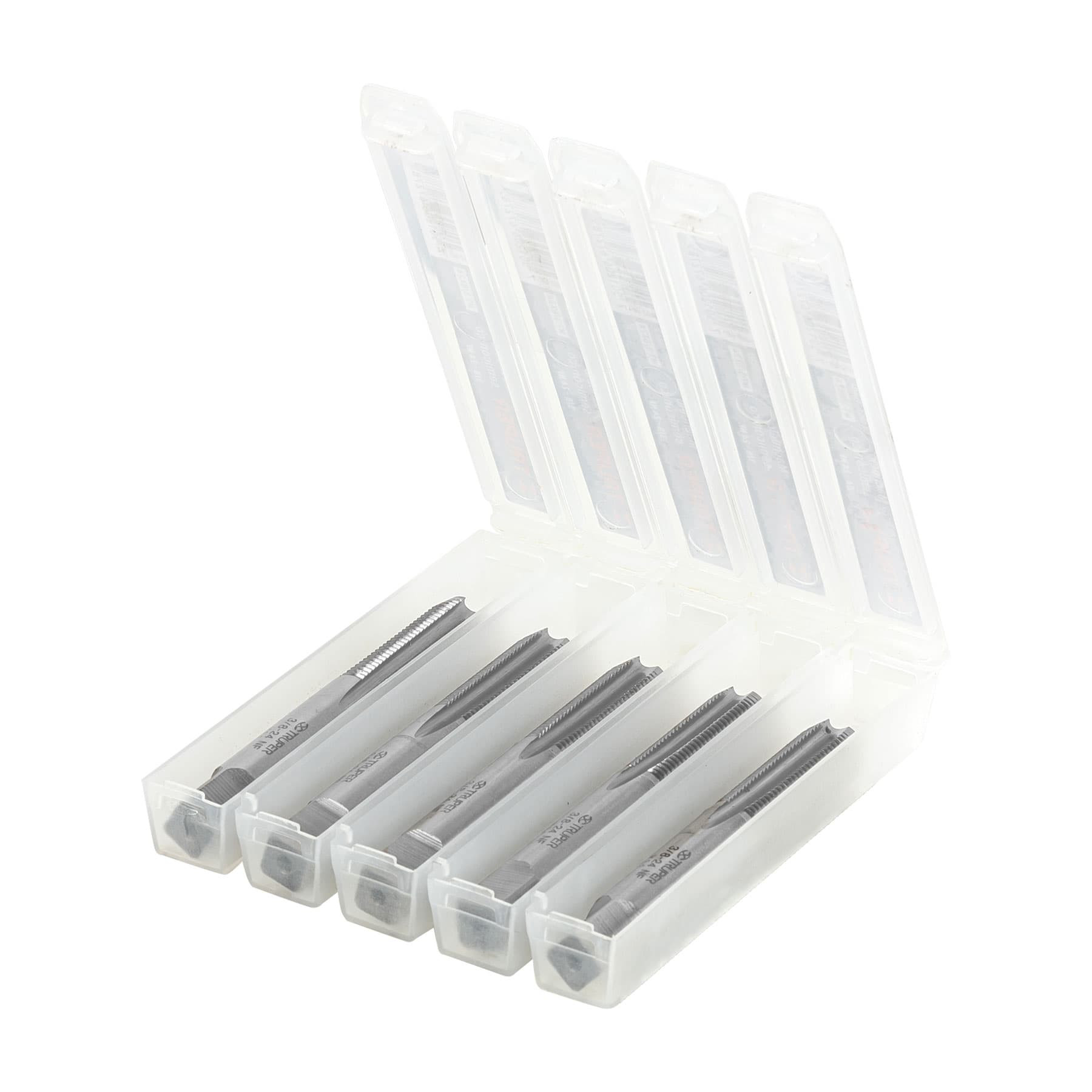 Machuelo semicónico 3/8"x 24 cuerda fina, TRUPER