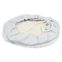 Borla p/pulir de lana de 10" con jareta, PRETUL