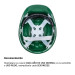 Casco de seguridad, ajuste de intervalos, verde, PRETUL