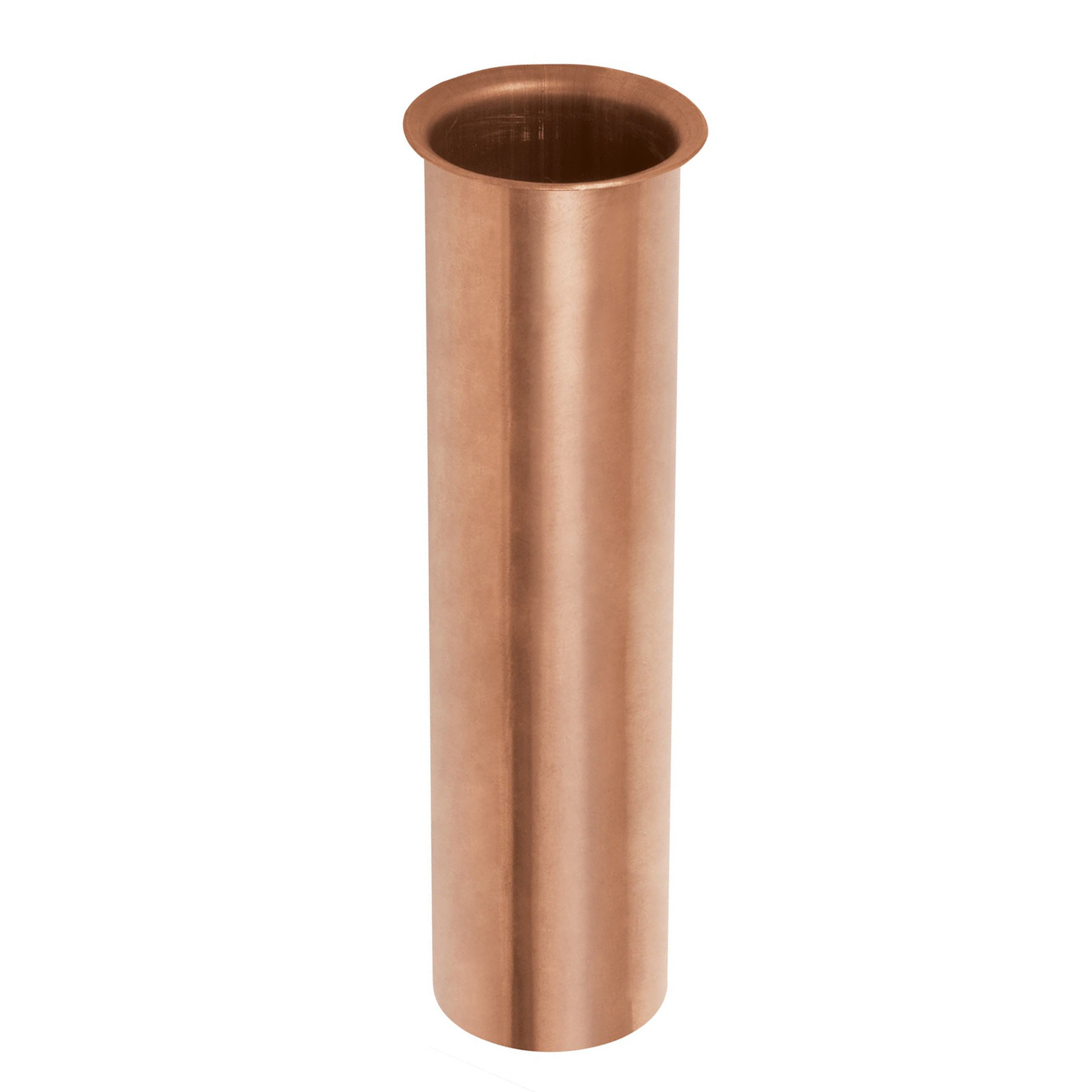 Casquillo de cobre p/ contracanasta fregadero, 15 cm, 1-1/2"