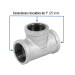 Tee sencilla 1" acero galvanizado, FOSET
