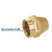 Tuerca cónica de latón 1/2", FOSET