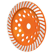 Copa de diamante turbo 7" x 7/8", TRUPER