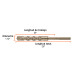 Broca SDS Max de 1-1/4 x 13", TRUPER