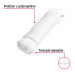 Piola de poliéster diamante de 4mmx15m blanca, madeja, FIERO